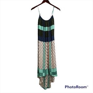 Conrad & Joseph Anthropologie Midi Maxi Hi Low Dress Size Large